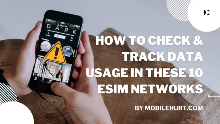 how to check data usage