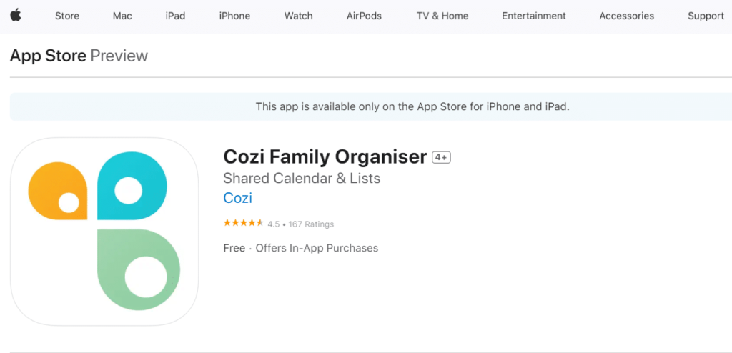 Cozi Family Organizer App