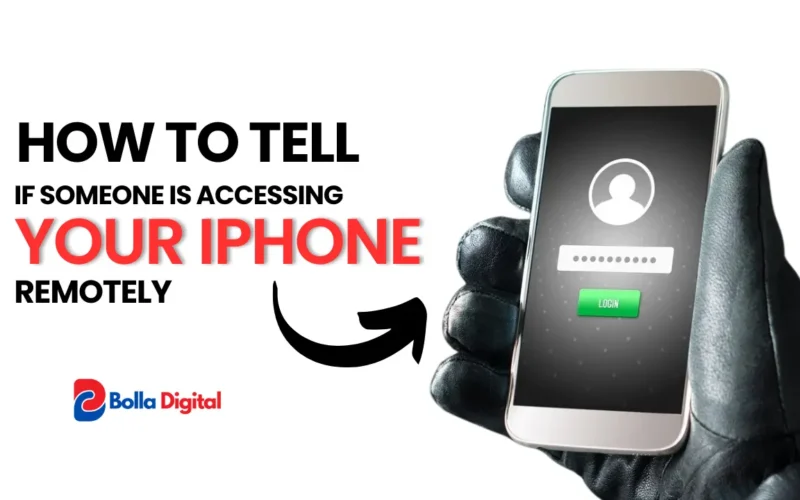 Tell If Someone Is Accessing Your iPhone Remotely