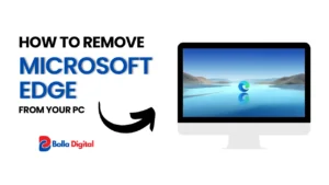 How to remove Microsoft Edge from windows 10